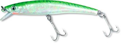 Vobler Tall Flyer 10.5cm floating  perla/zeleni