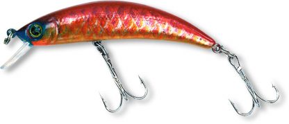 Vobler Minnow Diver 6.5cm sinking  crveno/zlatni