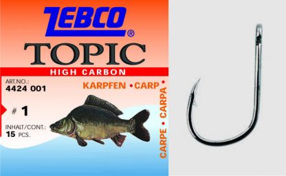 Udica Topic Carp s ušicom br. 6  25kom/pak