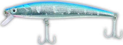 Vobler Crystal Minnow 9cm/8g  srebrno/plava