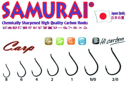 Udica Samurai Carp s pločicom  br. 2/0  10kom/pak