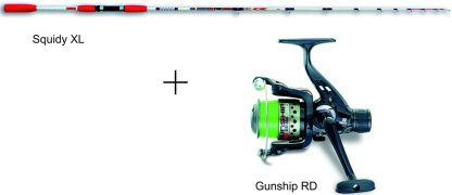 Squidy XL 1.60m 150g + Gunship 150RD