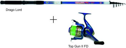 Drago 2.10m 50g + Top Gun II 130FD