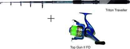 Triton Traveller 2.10m 30g + Top Gun II 130FD