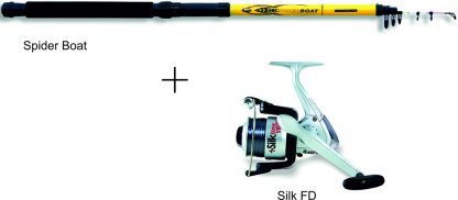 Spider Boat 120g 1.80m + Silk 130FD