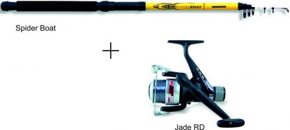 Spider Boat 120g 1.80m + Jade 130RD