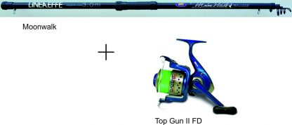 Moonwalk 3.00m 120g + Top Gun II 150FD