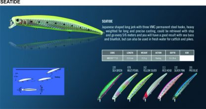 Vobler SEATIDE 13.5cm/21.5g floating  boja 120