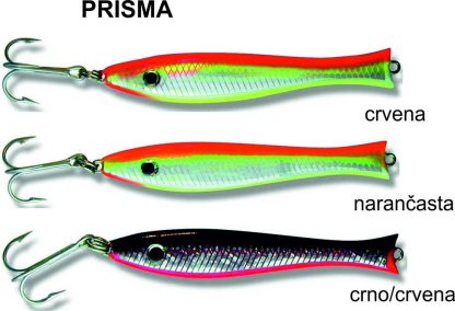 Pilker Spitzkopf Prisma 125g  srebrno narančasti