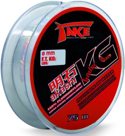 Fluocarbon AKASHI KILO 75m 0.45mm/26.00kg